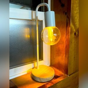 Battery powered lamp